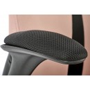 Кресло компьютерное HALMAR BLOOM розовый/черный